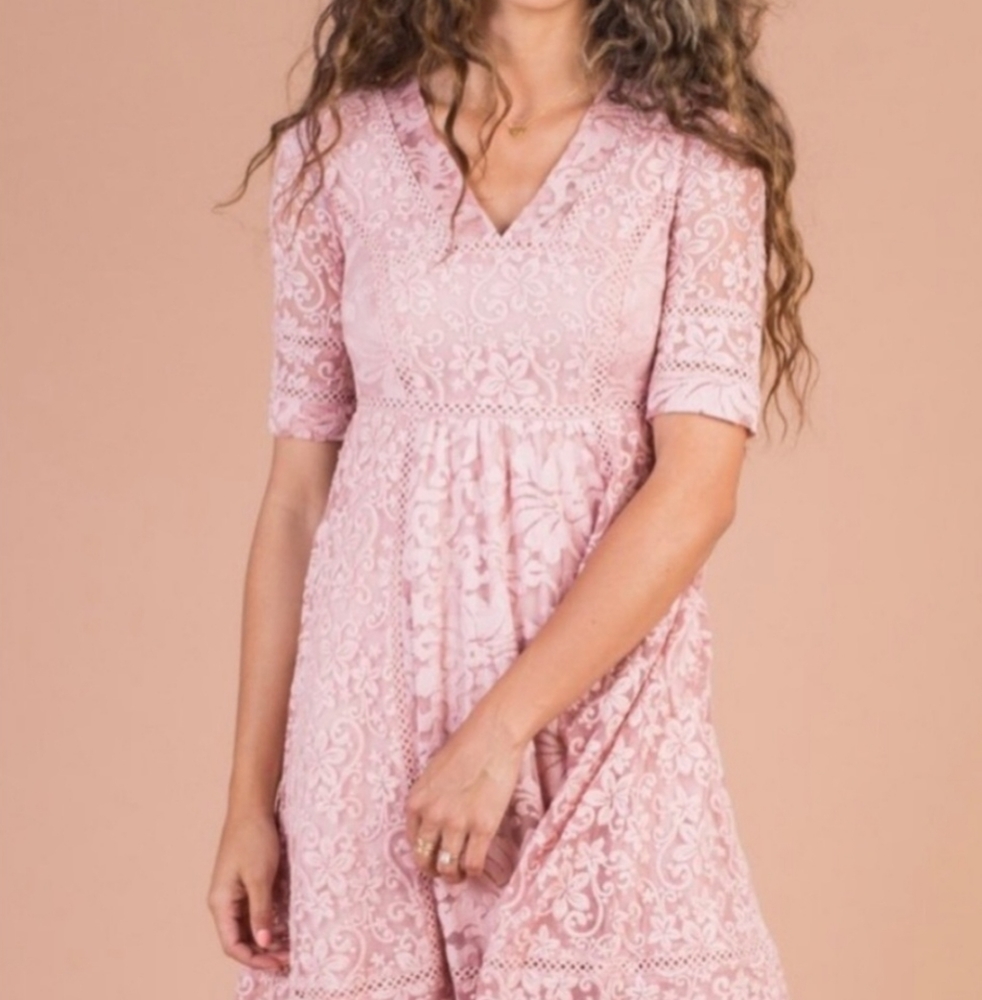 Brass & Roe by CTS lace dress - Picture 1 of 12